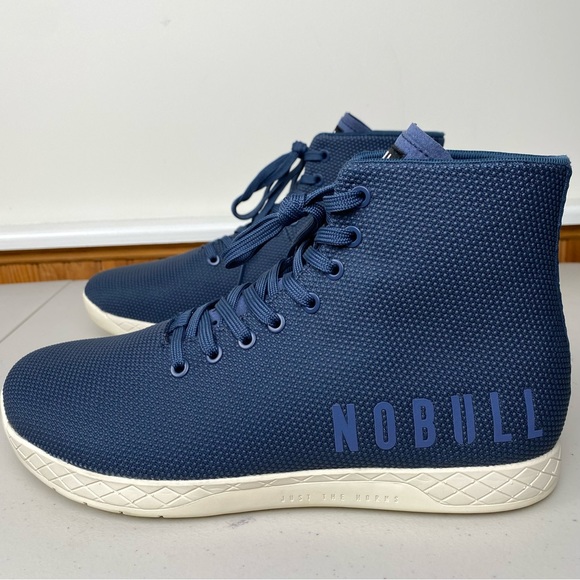 SOLD NEW NoBull High-Top Navy Trainer sneakers men’s 12 women’s 13.5 - Picture 14 of 15